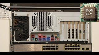 Cheap home lab build: virtualization server, GNS3 for CCNA-CCNP rack, and ZFS