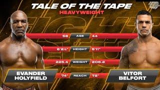 Vitor Belfort vs Evander Holyfield Full Fight