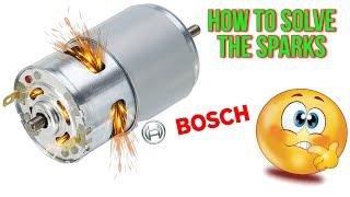 #bosch #diy  Motor Not Working How to Repair a Burned DC Motor