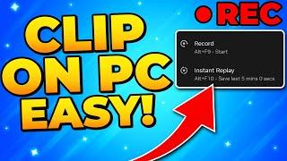 How to Clip on PC with NVIDIA Overlay - Shadowplay