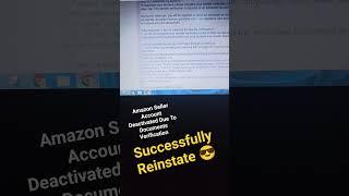 How To Reinstate Deactivated Amazon Seller Account Verification Documents?