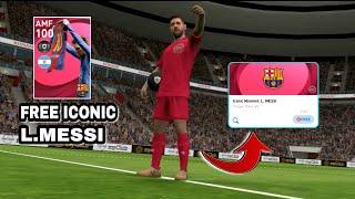 Review Iconic L.Messi 100 Rated AMF Player !! Pes 2021 Mobile