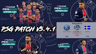 PES MOBILE PATCH V5.4.1 | PSG PATCH V5.4.1 | BEST PATCH FOR PES 21 MOBILE