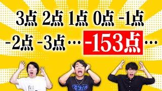 分からなかったらマイナスが無限になっちゃうクイズ