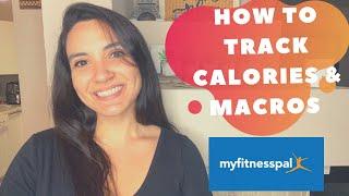 HOW TO USE MYFITNESSPAL | MyFitnessPal Tutorial | How To Add A Recipe | How to Track Calories&Macros