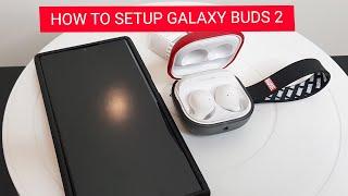 How To Setup Samsung Galaxy Buds 2 | Samsung Galaxy Buds 2 #samsungbuds #galaxybuds2