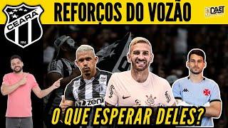 REFORÇOS DO CEARÁ: QUEM SÃO E O QUE ESPERAR DOS NOVOS ATLETAS DO VOZÃO! CASTFC