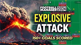 The EXPLOSIVE Attacking 4231 FM24 Tactic | Football Manager 2024 Best Tactics