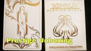 Somniumcards Prestige Edition | Unboxing | MAGICTOMI