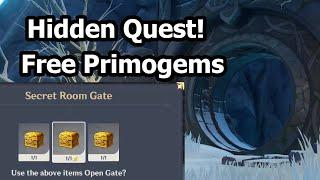 HOW TO UNLOCK SECRET GATE IN DRAGONSPINE! (Princess, Priest, and Scribe boxes) - Genshin Impact