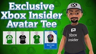 How To Get Xbox Insider Exlusive Avatar Tee