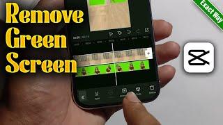 How To Remove Green Screen In Capcut 2024 (Android & iOS)
