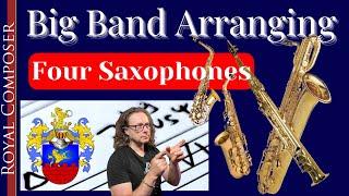 arranging for big band I 4 Saxophones