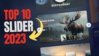 Top 10 Design Slider in 2023 | Design Responsive Slider