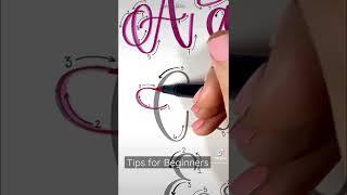 Tips for Beginners | Lettering | Calligraphy #shorts #artist #lettering #beginners