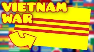 Vietnam War Flag Animation (with names!)