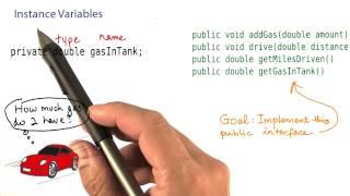 Instance Variable - Intro to Java Programming