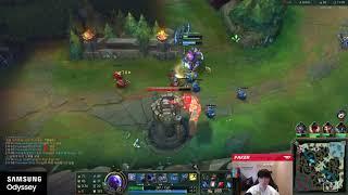 FAKER STREAM : RYZE vs YASUO - KOREA CHALLENGER MATCH