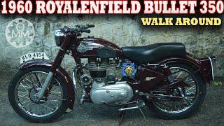 VINTAGE 1960 ROYAL ENFIELD BULLET 350 WALKAROUND