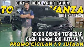 GAK CARI UNTUNG ‼️ ANGSURAN 1.9 JUTA TOYOTA AVANZA G BARU 2024 MOBIL KELUARGA HARGA 100 JUTAAN