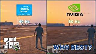 Intel HD 620 VS NVIDIA 940MX - Test in GTA 5