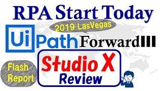 【Uipath StudioX Review】LasVegas Event summary