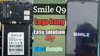 smile Q9 logo hang easy solution by cm2 dongle  samile q9 hang logo 2023