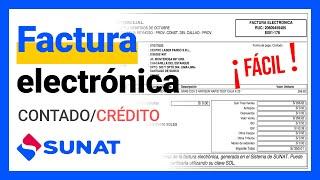 Cómo Emitir una FACTURA ELECTRÓNICA Sunat 2023 - Paso a paso