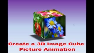 3D Cube Animation | Create a 3D Image Cube Picture Animation in Powerpoint (Professional Trick)