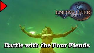  Battle with the Four Fiends (𝐄𝐱𝐭𝐞𝐧𝐝𝐞𝐝)  - Final Fantasy X𝗜𝗩