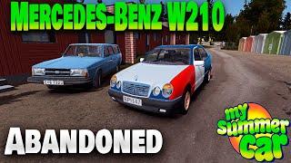 RESTORATION OF AN Abandoned MERCEDES W210 I My Summer Car