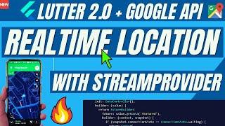 Flutter Realtime Location  | Flutter Location | Flutter Location Tracker Tutorial |Flutter Location