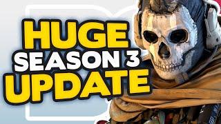 Warzone SEASON 3 - 11 HUGE NEW UPDATES, warzone quads, 3 new weapons + MORE (Call of Duty Season 3)