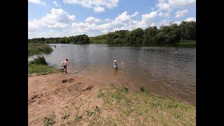 Река для купания в Москве,  1-е Успенское шоссе. Подводная съемка!