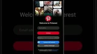 Pinterest Login | Pinterest App Login Help | Pinterest Account Sign In #Shorts