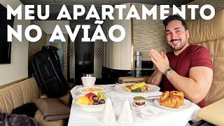 O VOO DE 65 MIL REAIS - Como é voar na Primeira Classe do Maior Avião do Mundo? Etihad The Apartment