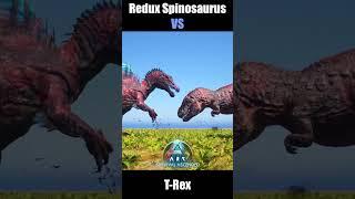 REDUX SPINOSAURUS vs T REX n. DEINOSUCHUS #Tyzaew #Short #ArkSurvivalAscended