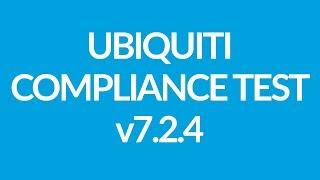 Compliance Test Ubiquiti AC Firmwares v7.2.4 (15-07-2016)