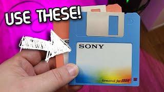 Use your old 3.5" floppy disks again!