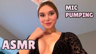 ASMR | Fast & Aggressive Mic Pumping & Spit Painting You