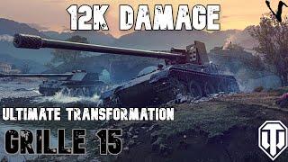 Grille 15 - Ultimate Transformation:12K Damage: WoT Console - World of Tanks Console