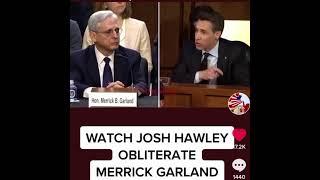 My Reaction to Josh Hawley tearing apart Merrick Garland's abuse of Prolife Hero Mark Houck