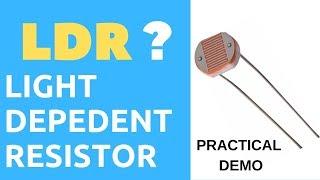 How does a photoresistor works || LDR WORKING PRINCIPLE