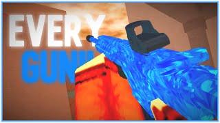 Using *EVERY GUN* in Roblox Jailbird Remastered!!!