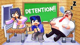 Escape From DETENTION In Minecraft!