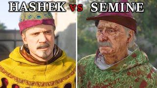 Choose Hashek vs Semine Side (ALL CHOICES) - Kingdom Come: Deliverance 2