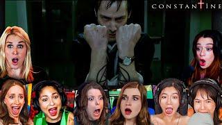 TOP "Constantine Vs. Gabriel" Reactions! Constantine (2005) Movie Reaction *First Time Watching*