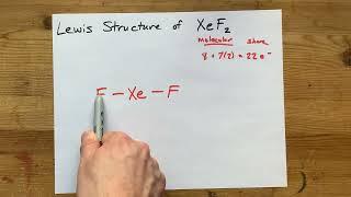 Lewis Structure of XeF2