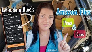 Amazon Flex Block (STEP BY STEP) Driver Tutorial with Pros & Cons