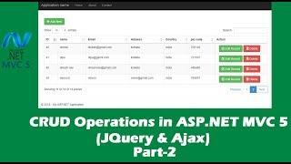 Part 2 | CRUD Operation in MVC 5 (Edit and Update)
